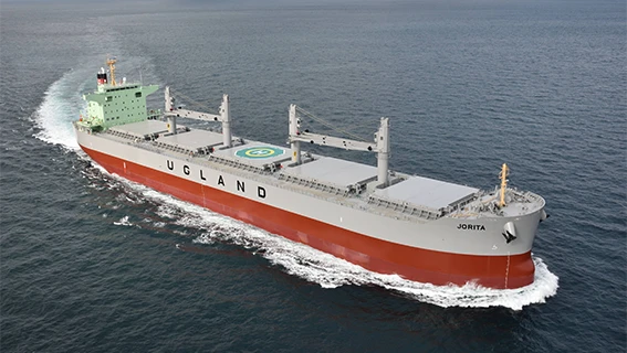 NAMING AND DELIVERY OF MV JORITA - The J.J. Ugland Companies